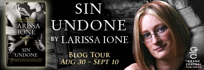 Book Review and Giveaway – Sin Undone by Larissa Ione