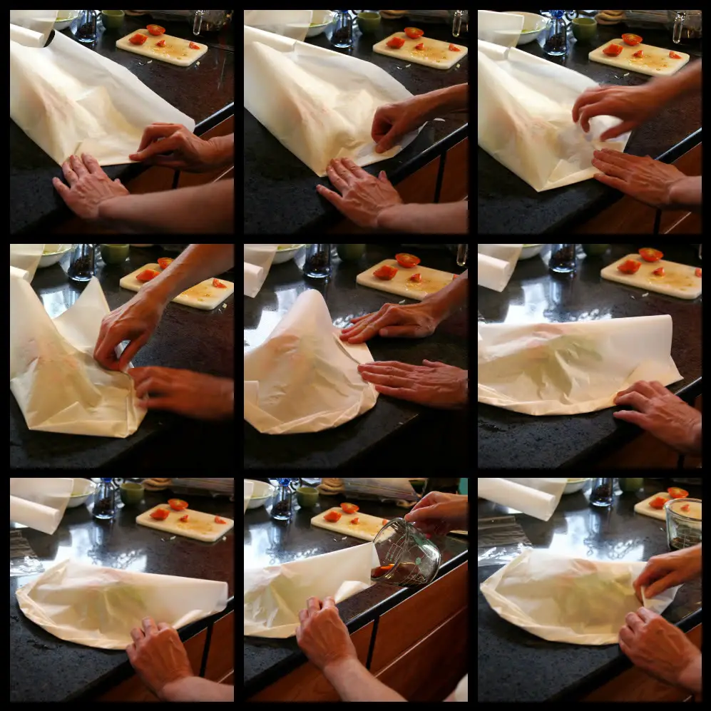 how to cook chilean sea bass en papillote