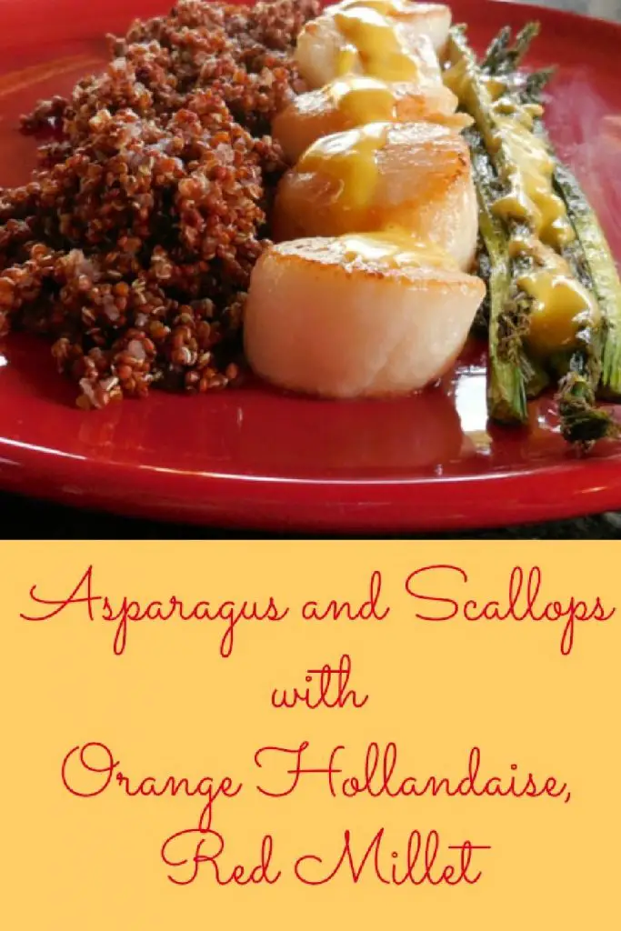 asparagus and scallops