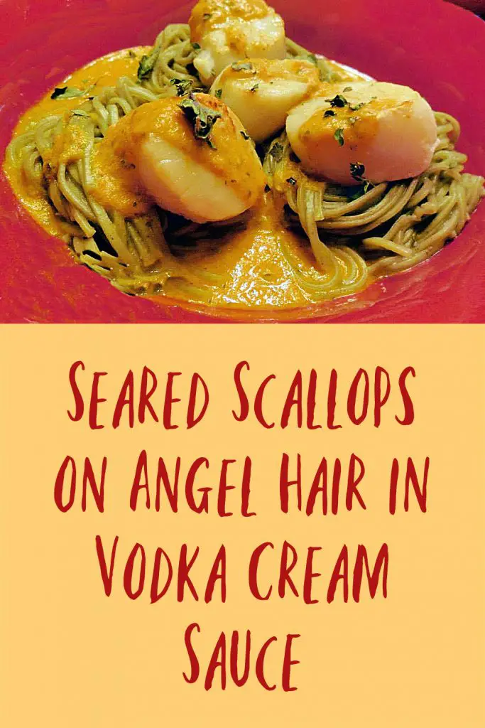 seared scallops vodka cream sauce