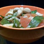 seafood and citrus salad