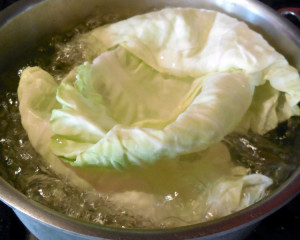 stuffed cabbage, freezer meals
