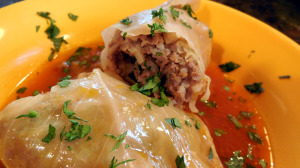 stuffed cabbage, freezer meals