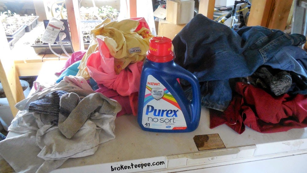 Purex® No Sort™ with clothes, #LaundrySimplified, #shop, #CollectiveBias