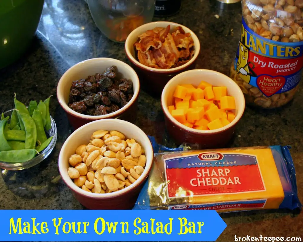 Make your own salad bar, #PackedWithSavings, #shop, #cbias