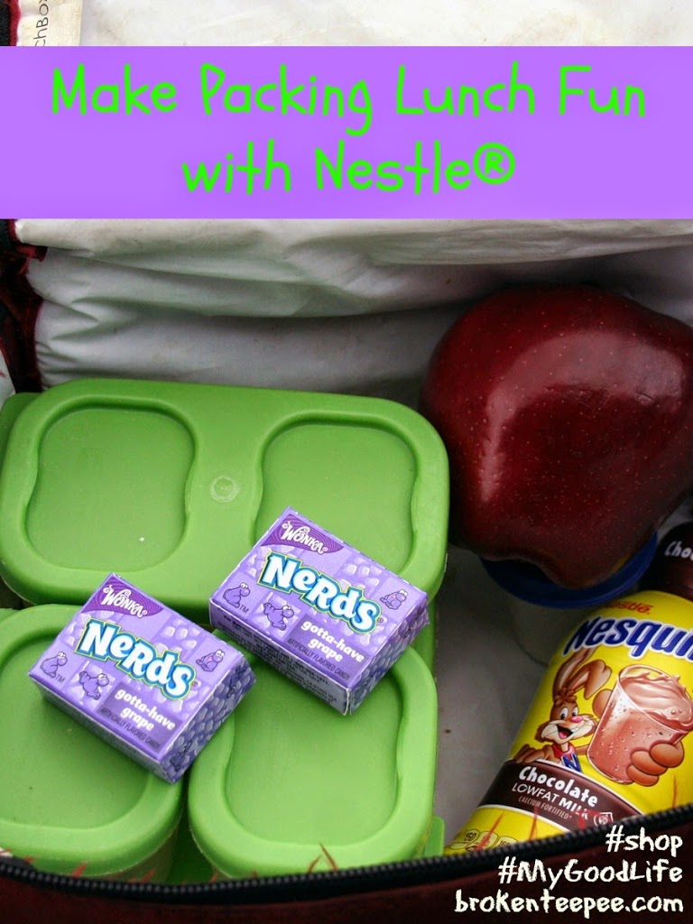 Make packing lunch fun with Nestle®, #MyGoodLife, #shop, #cbias