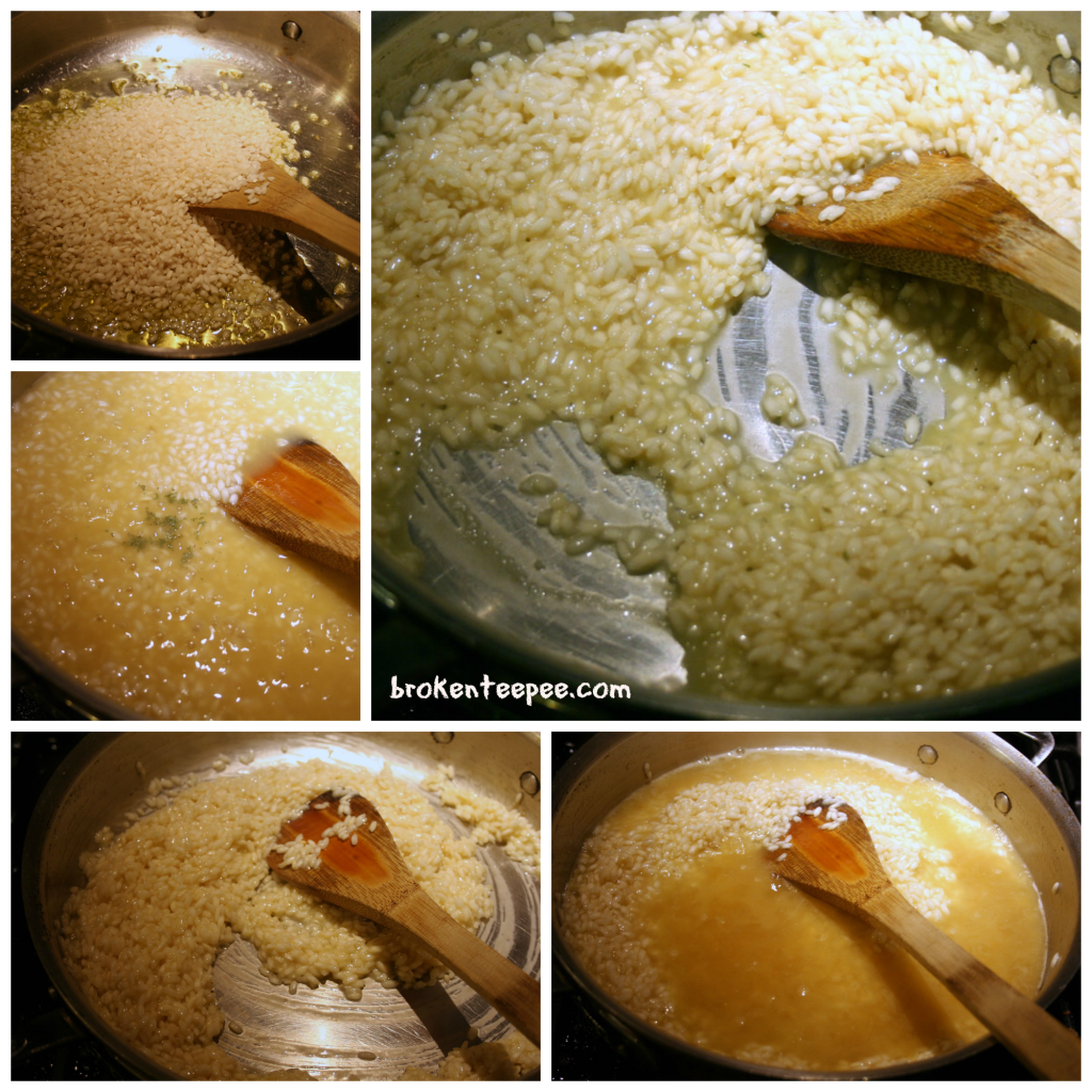 making-risotto