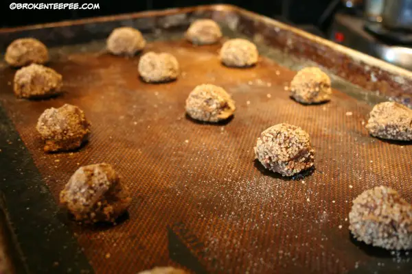 Chocolate Snickerdoodles, cookie recipe