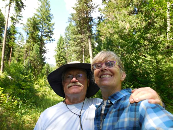selfie in woods, hiking, Montana, Caltrate® Bone & Joint Health, #Caltrate3in1, #CollectiveBias, #Ad