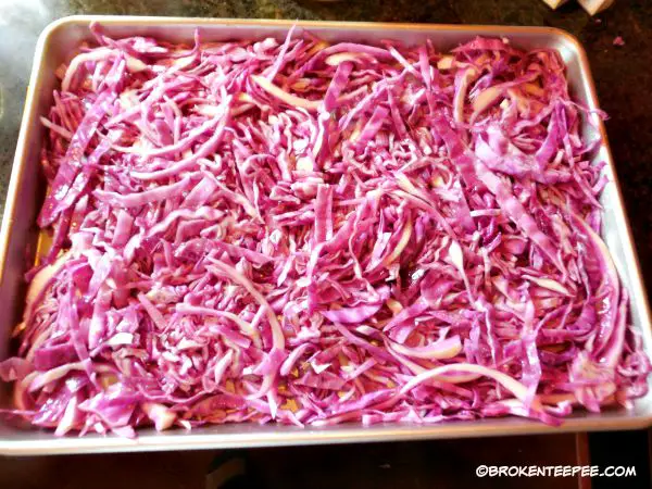 pickled red cabbage 