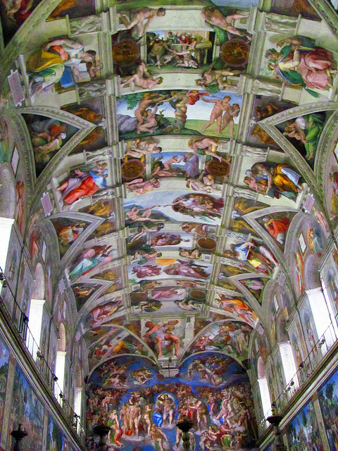 The Sistine Chapel, Rome, Italy