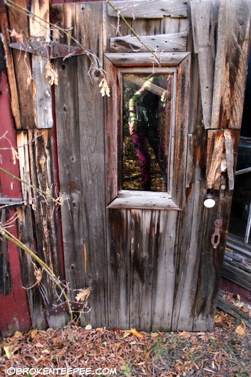 old door, ghost of visitors past, Moon Randolph Homestead