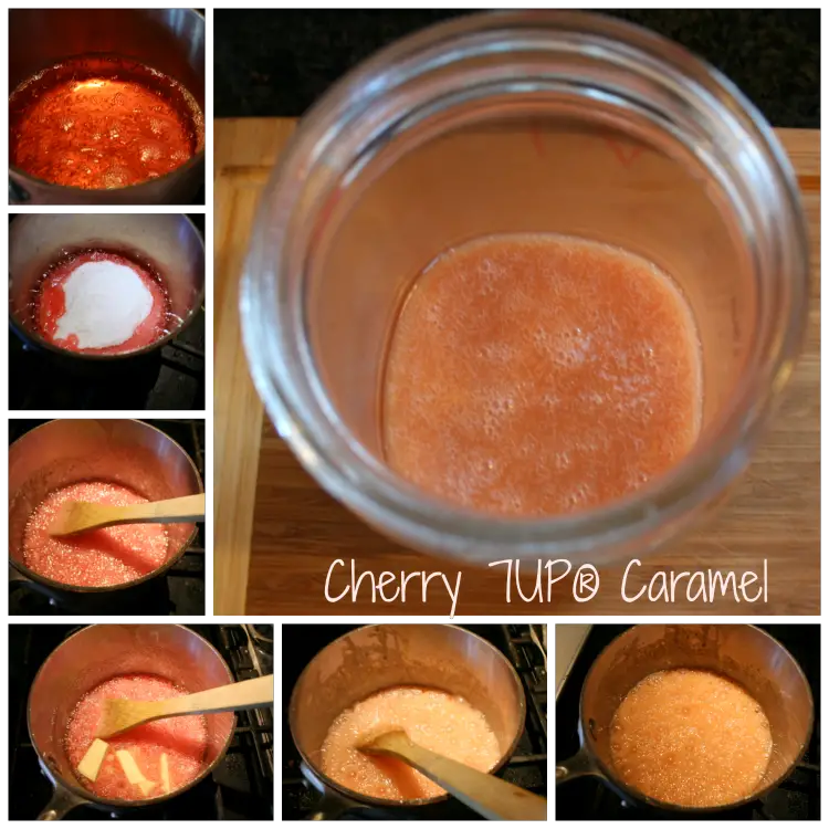 Caramel Sauce, make Cherry 7UP® Caramel Sauce, 