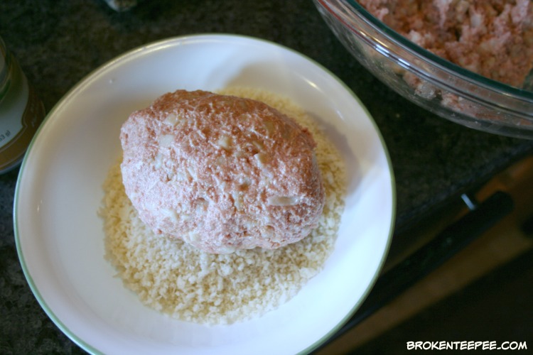 making Scotch eggs, brunch recipe, HORMEL® MARY KITCHEN® Hash, corned beef hash, Corned Beef Hash Scotch Egg, #HowDoYouHash, #CollectiveBias #Ad