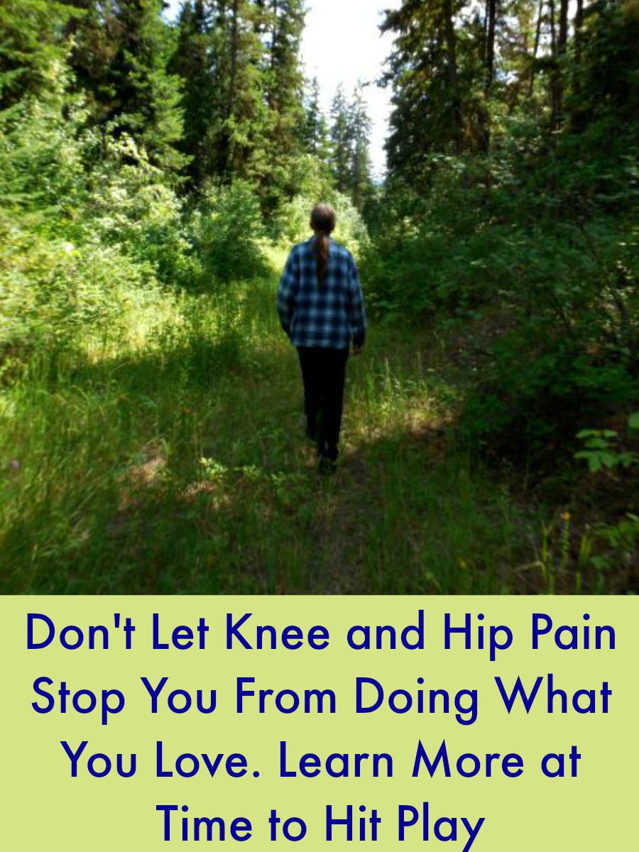 Knee and Hip Pain Help from Time to Hit Play