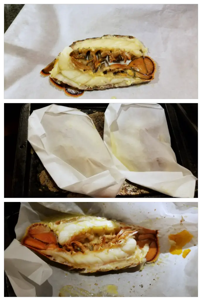 lobster recipe, cooking en papillote, Lobster in Orange Sauce