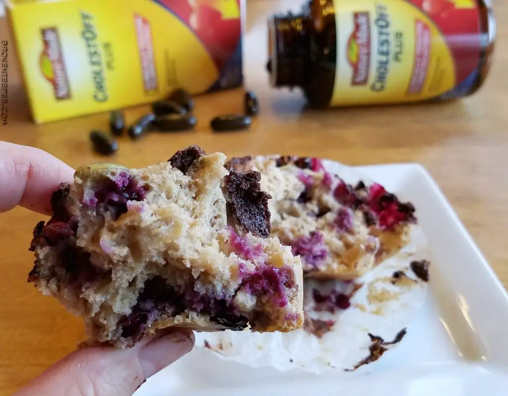 Heart Healthy Blueberry Muffin Recipe, Grab and Go Muffins, Nature Made at Walmart, Nature Made CholestOff Plus, #NatureMadeHeartHealth, #CollectiveBias, #AD