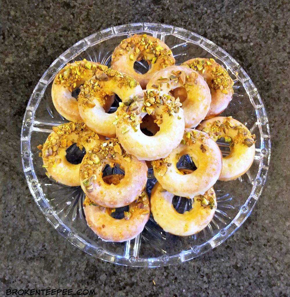 baked lemon donuts