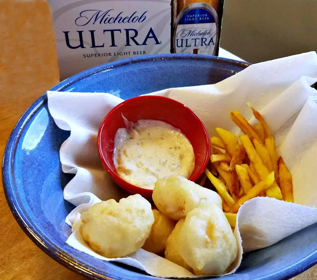  Scallops in Beer Tempura, Father's Day Memories, Father's Day, Michelob ULTRA, #ULTRADAD, #LiveULTRA, #AD