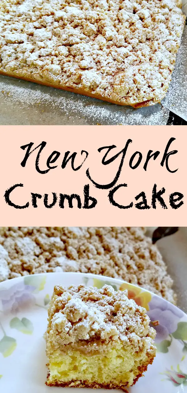New York Crumb Cake, crumb cake, crumb cake recipe