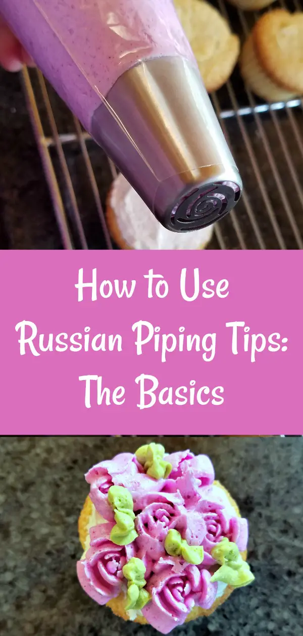 how to use Russian piping tips, cake decorating, 