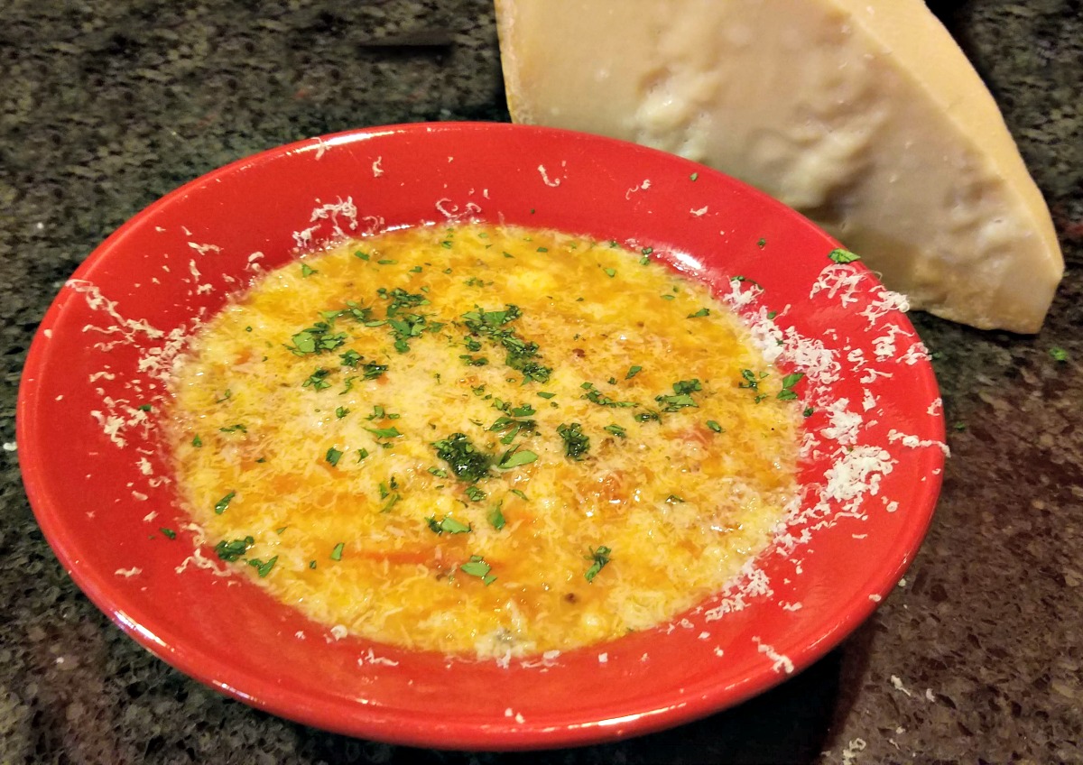 Tuscan Tomato Bread Soup, recipe, Tasting Italy, AD