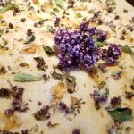 roasted garlic, oregano flower, sea salt focaccia bread