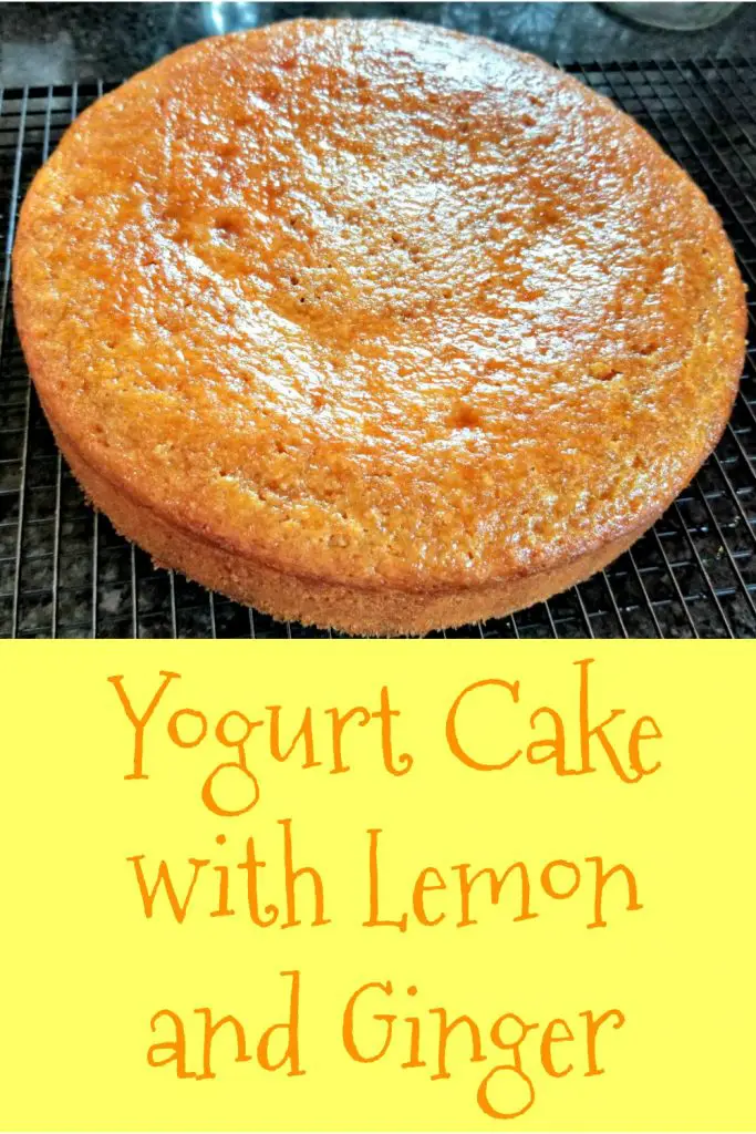 Yogurt Cake with Lemon and Ginger