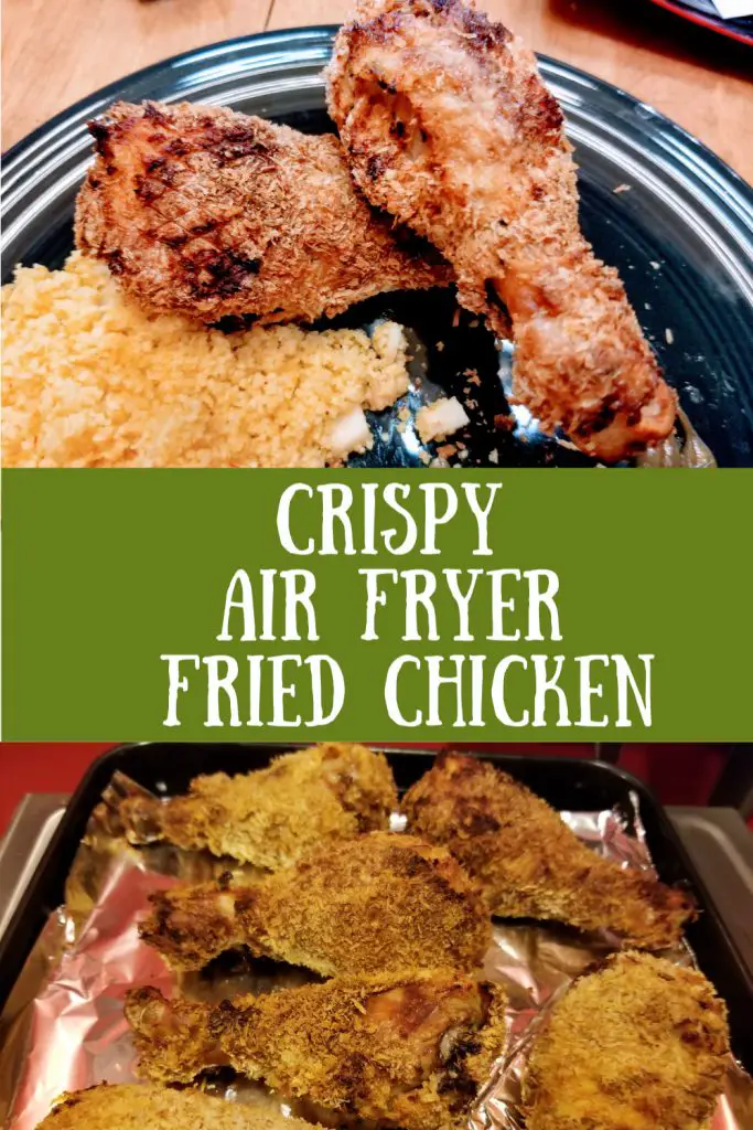 crispy air fryer fried chicken
