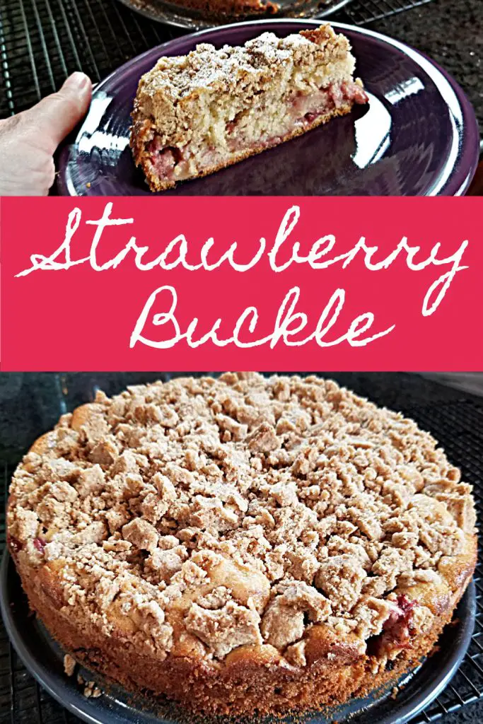 strawberry recipe, strawberry buckle