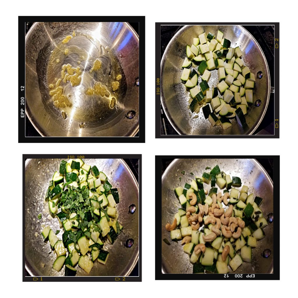 how to cook lemon basil zucchini