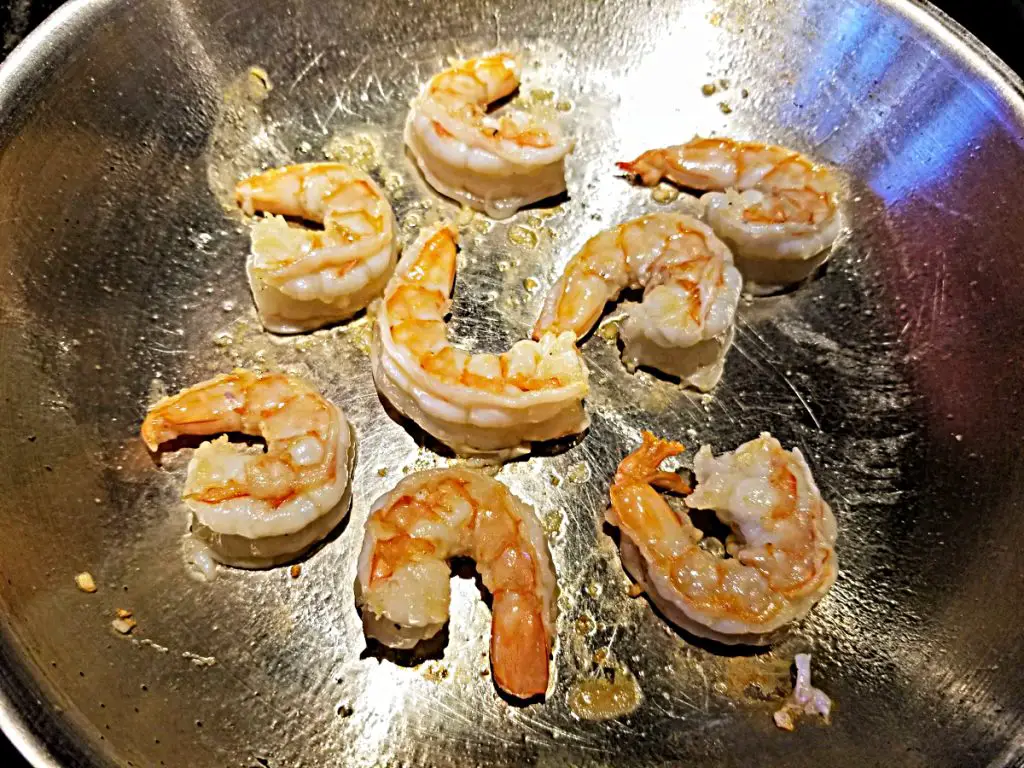 cook the shrimp