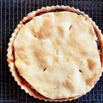 baked ratatouille tart