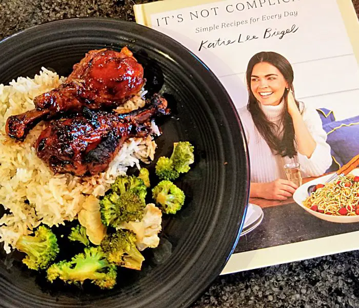 Sticky Chicken Recipe: Sticky Soy Ginger Garlic Chicken from It’s Not Complicated by Katie Lee Biegel