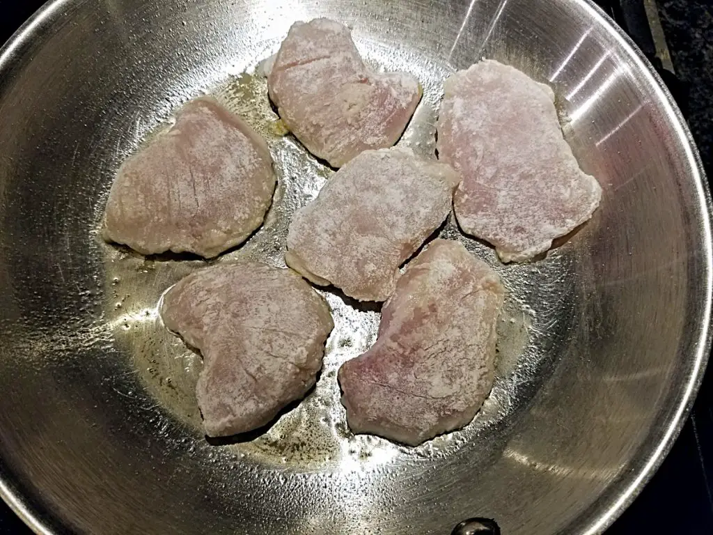 pan fry halibut cheeks