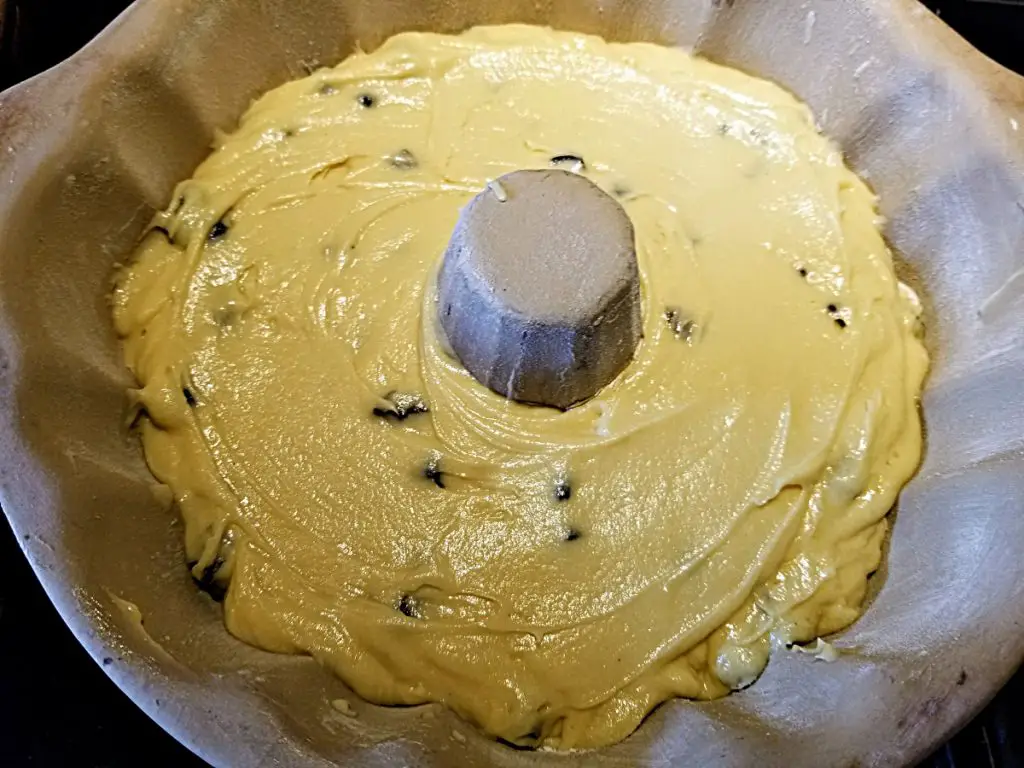 add batter to prepared pan