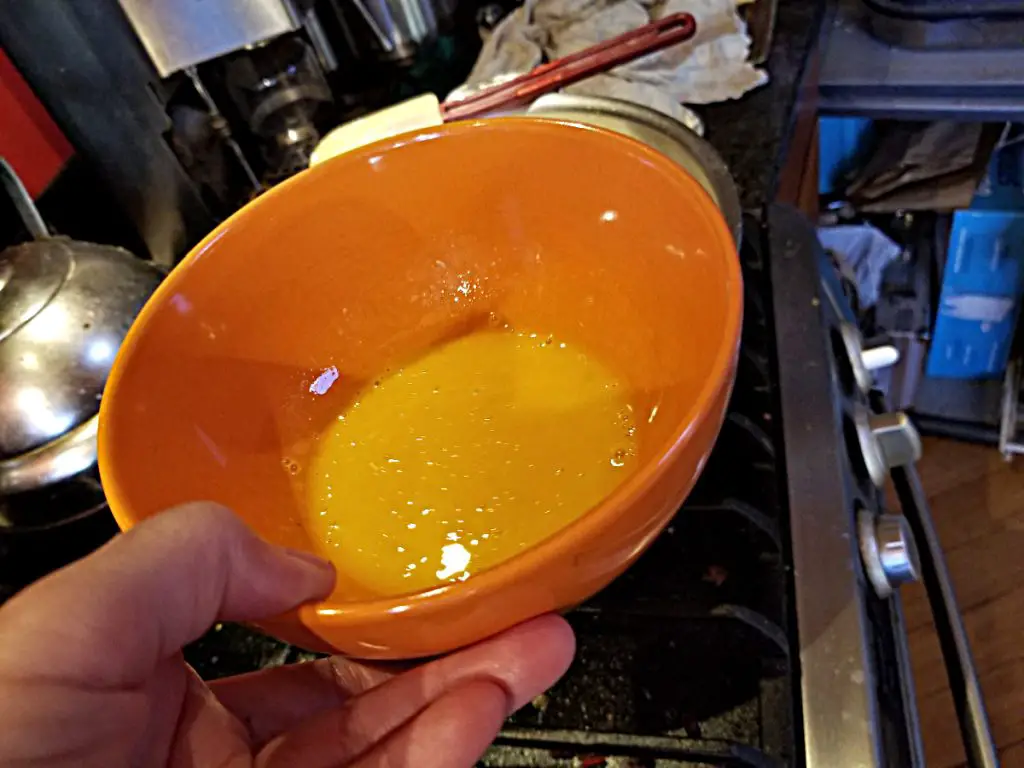 temper egg yolks