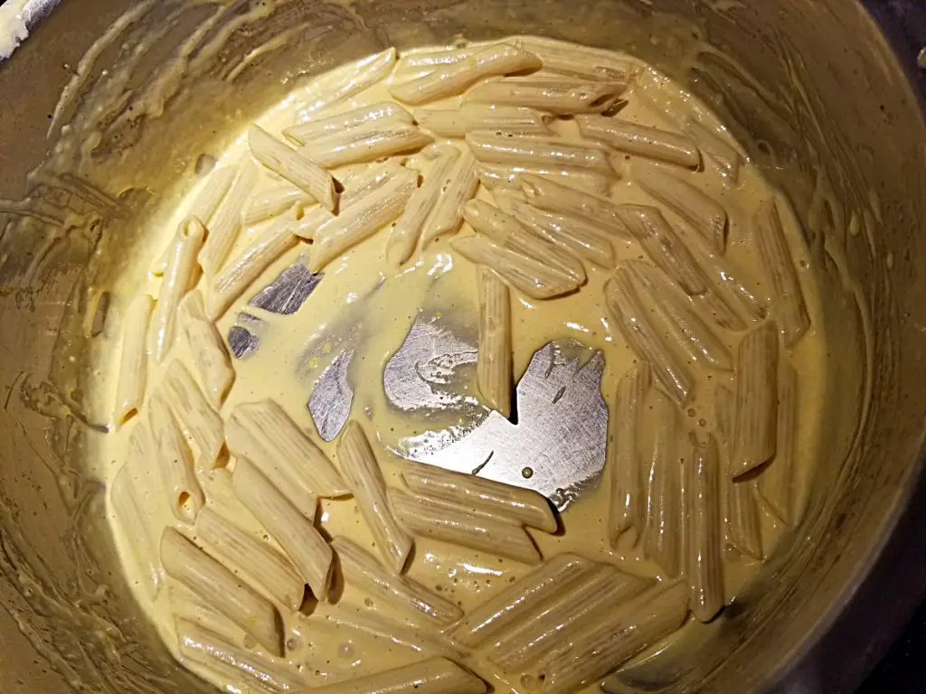 add cooked pasta