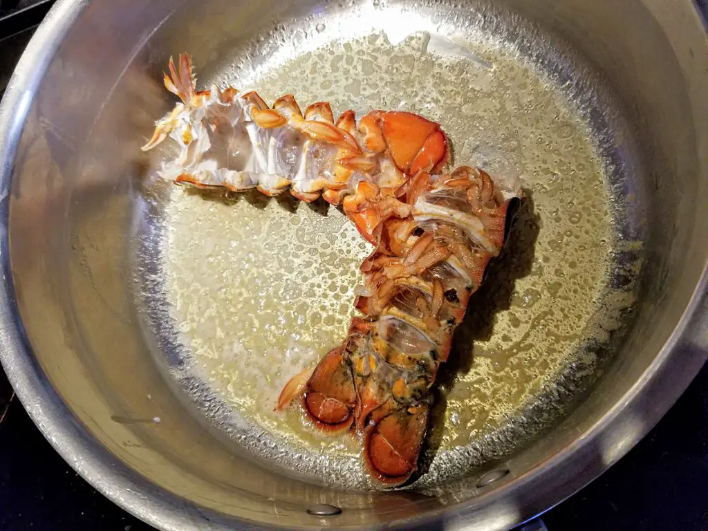 cook lobster shells