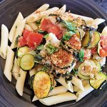 chilean sea bass with zucchini and tomatoes