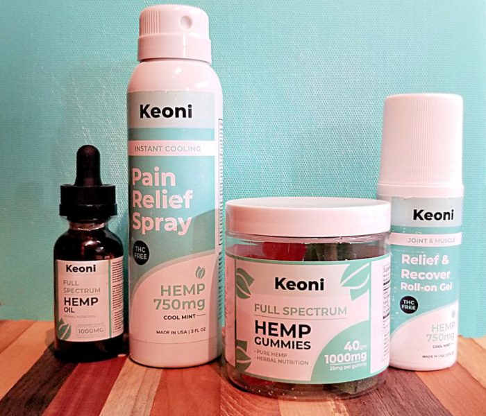 Keoni CBD for Pain Relief and More