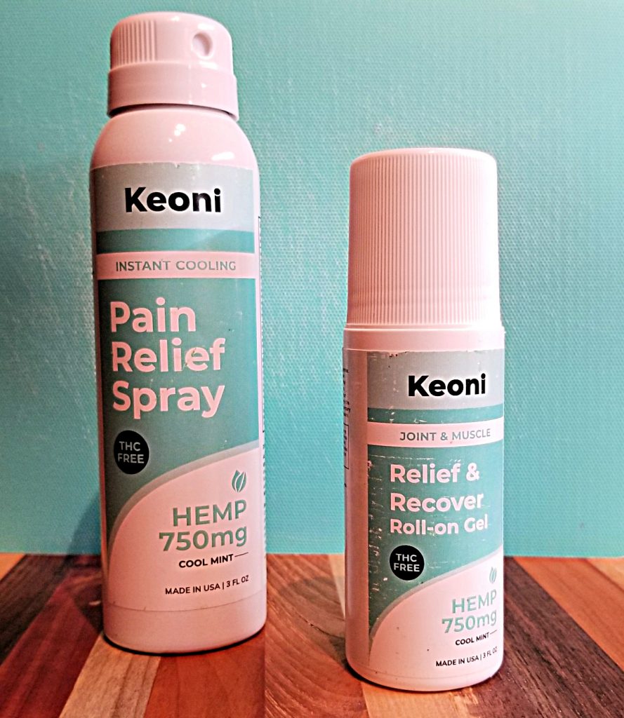 pain relief spray and gel