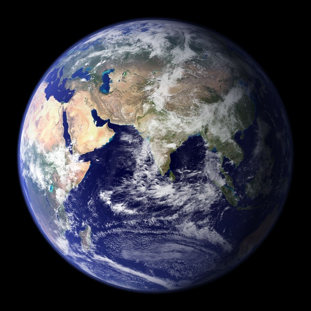 picture of Earth from space