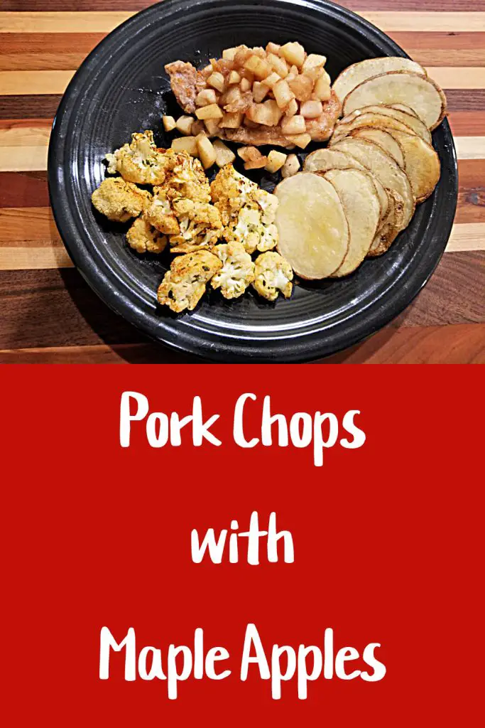 pork chops with maple apples