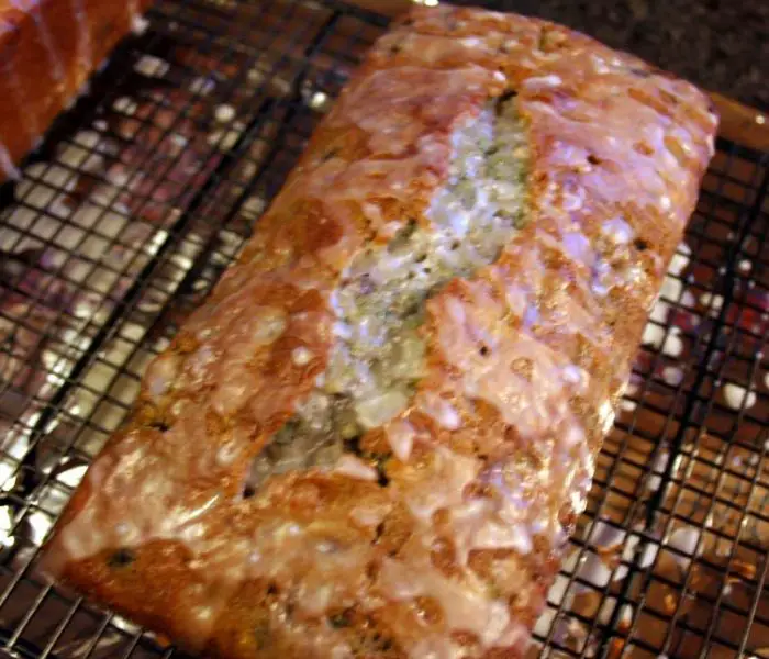 Blueberry Bread with a Lemon Drizzle