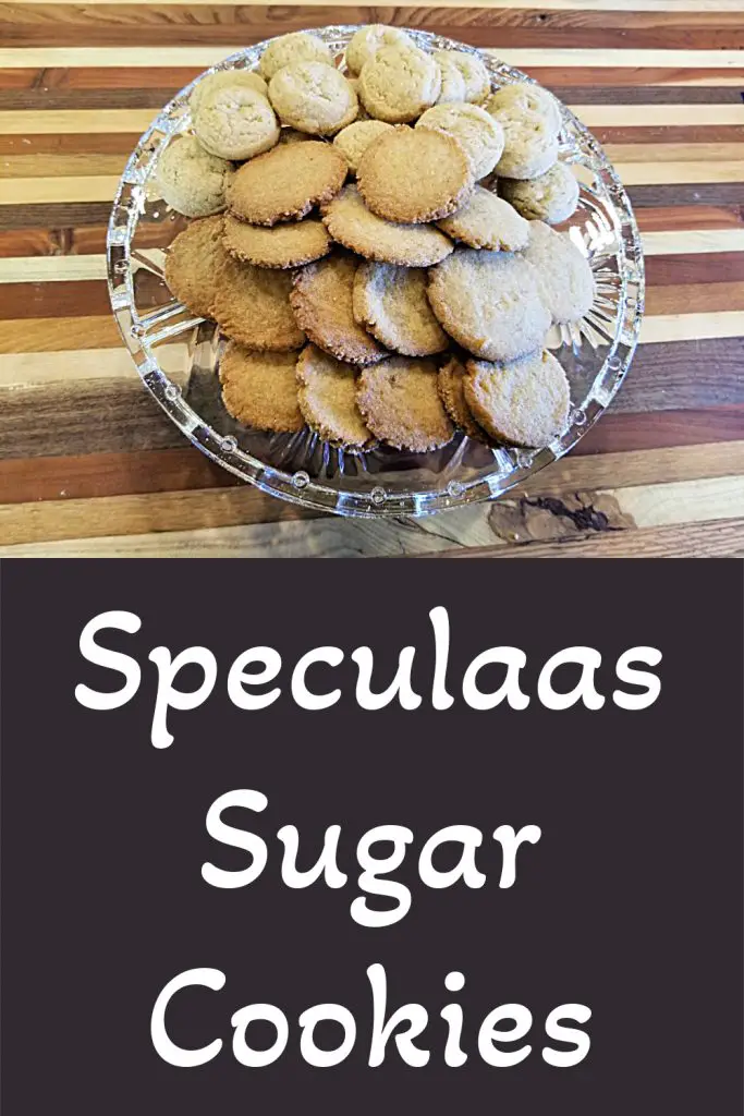 speculaas sugar cookies