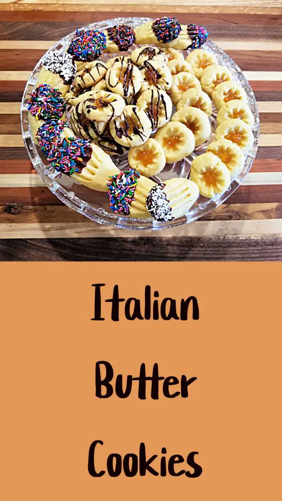 Italian butter cookies